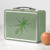 Green Grasshopper Insect Lunch Boxes (In situ)