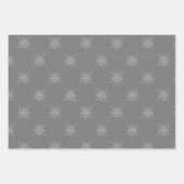 Green, Gray, Black, White Stripes Inpakpapier Vel (Voorkant 3)