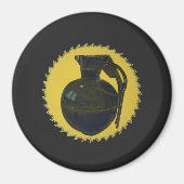 Green Grenade Magneet (Voorkant)