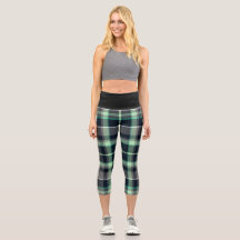 Green Grey Black Pset Tartan Patroon
