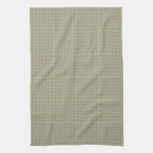 Green Grey Gingham Pset Pattern Theedoek (Verticaal)