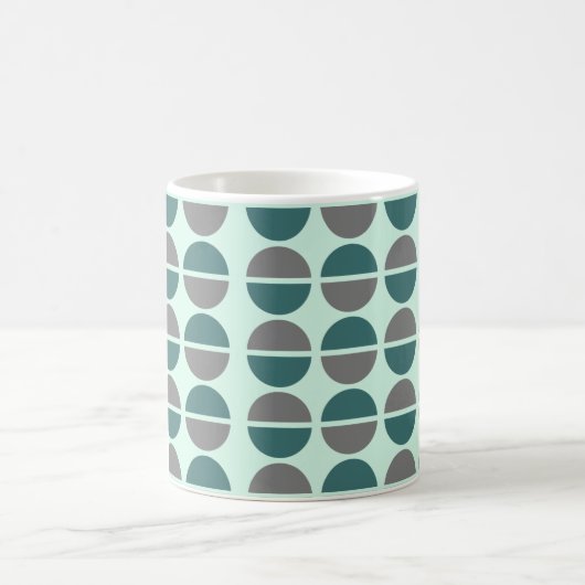 Green Grey Mint Mok voor koffie en thee (Center)