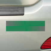 Green Grey Squares Bumpersticker (Op auto)