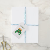 Green Grog Funny Aniamls Cadeaulabel (Met Touw)
