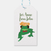 Green Grog Funny Aniamls Cadeaulabel (Achterkant)