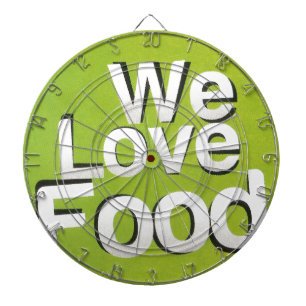 Green Grub Club: We Heart Food Design Dartbord