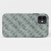 Green Grunge Mozaïek Case-Mate iPhone Case (Achterkant (horizontaal))