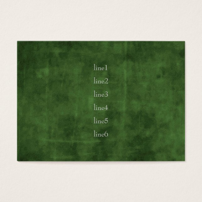 Green Grunge Party Kaart (Voorkant)