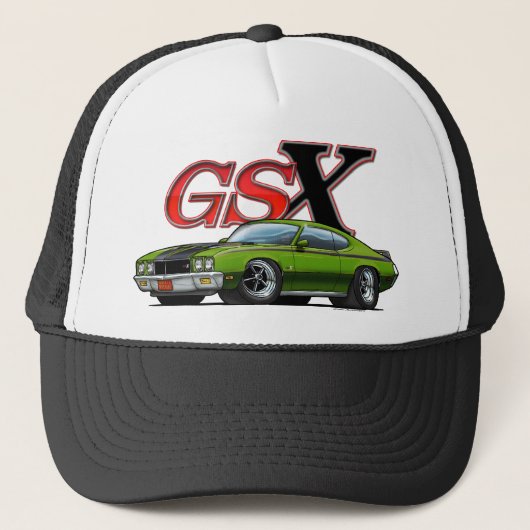 Green_GSX Trucker Pet (Voorkant)