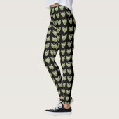 Green Guardian Angel Art Custom Holiday Leggings (Links)