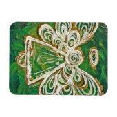 Green Guardian Angel Custom Magnet Art schilderen Magneet (Horizontaal)