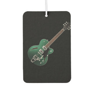 Green Guitar Air Freshener Luchtverfrisser