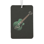 Green Guitar Air Freshener Luchtverfrisser (Achterkant)
