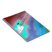 Green Guitar Notitieboek (Rechterzijde)