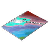 Green Guitar Notitieboek (Linkerzijde)