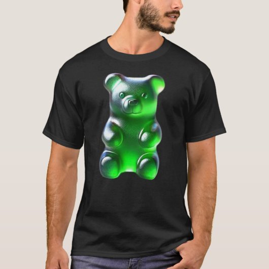 Green Gummy Bear T-shirt (Voorkant)