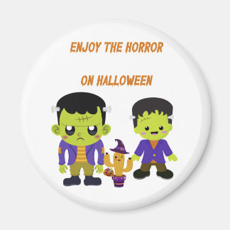 Green Halloween Magneet