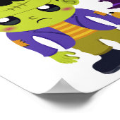 Green Halloween Poster (Hoek)
