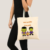 Green Halloween Tote Bag (Voorkant (product))