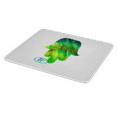 Green Hamsa Art Cutting Board Snijplank (Hoek)