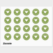 Green Handmade Goodies Sticker (Vel)