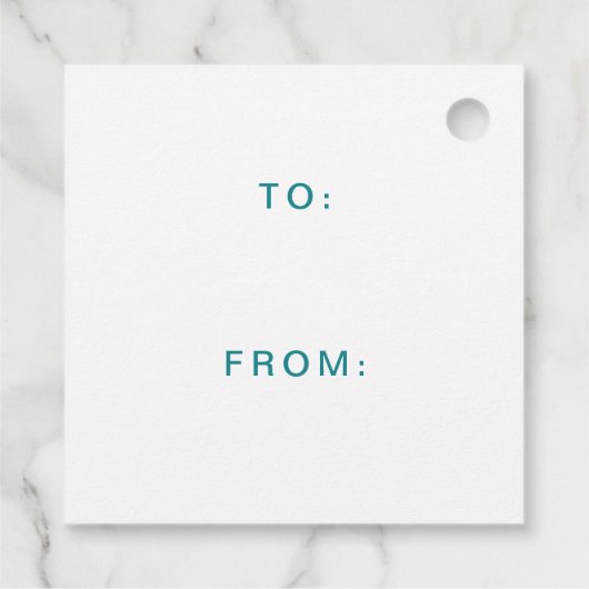 Green Happy Purim Bedankjes Labels (Achterkant)