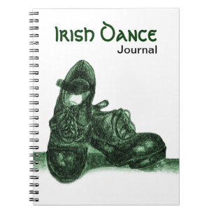 Green Hardschoenen Irish Dance Journal-laptop Notitieboek