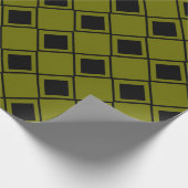 Green Harlequin Cadeaupapier (Hoek)