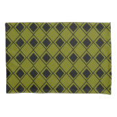 Green Harlequin Kussensloop (Voorkant)