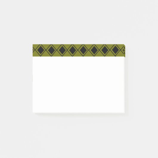 Green Harlequin Post-it® Notes (Voorkant)