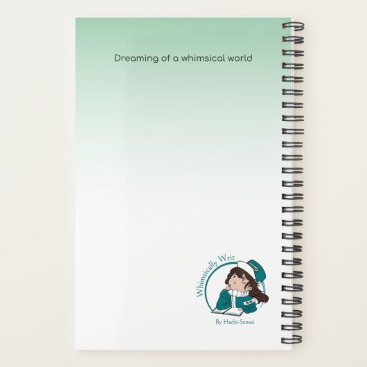 Green Harlequin Rabbit/Bunny Agenda (Achterkant)