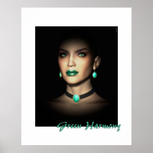 Green Harmony Poster (Voorkant)