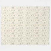 Green Hash Fleece Deken (Voorkant (Horizontaal))