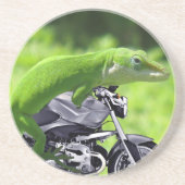 Green Hawaiian Gecko Onderzetter (Voorkant)