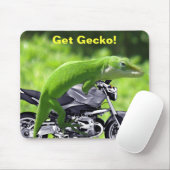 Green Hawaiian Gecko Rider Muismat (Met muis)