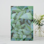 Green Haworth Planten Lond Stationery Briefpapier (Staand voorkant)