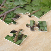 Green Head Duck Jigzaag Puzzle Legpuzzel (Zijkant)