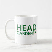 Green Head Gardener koffie mok (Links)