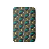 Green Headed Mallard Duck Photo Patroon Badmat (Voorkant Verticaal)