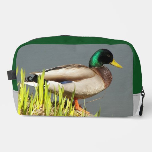 Green Headed Mallard Duck Wildlife Foto Toilettasje (Voorkant)