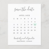 Green Heart Calender Budget Weddenschap Save the D (Voorkant)