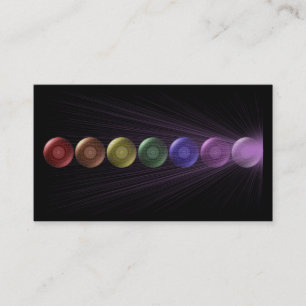 Green Heart Chakra Visitekaartje