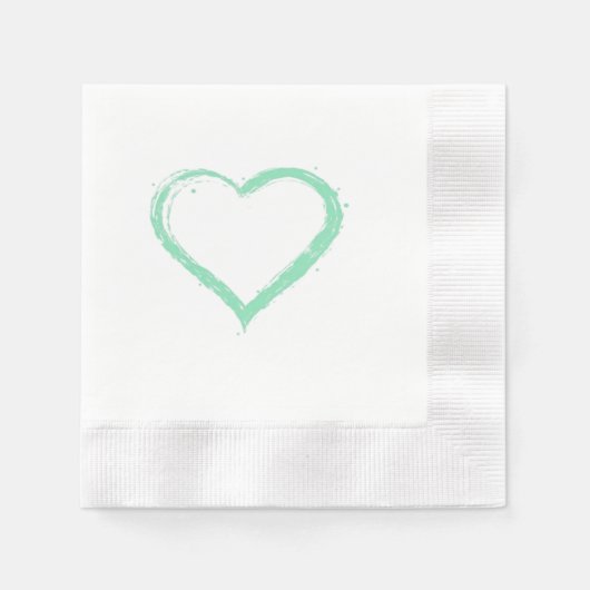 Green Heart Essential Servet (Voorkant)