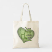 Green Heart Home Gezondheidszorg Verpleegkundige Tote Bag (Achterkant)