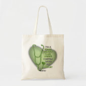 Green Heart Home Gezondheidszorg Verpleegkundige Tote Bag (Voorkant)
