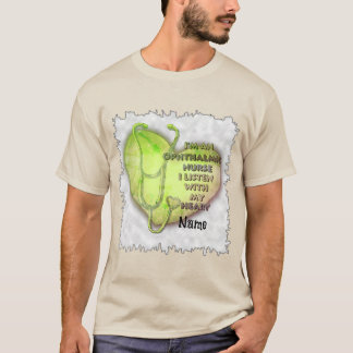 Green Heart Ophthalmic Nurse T-shirt