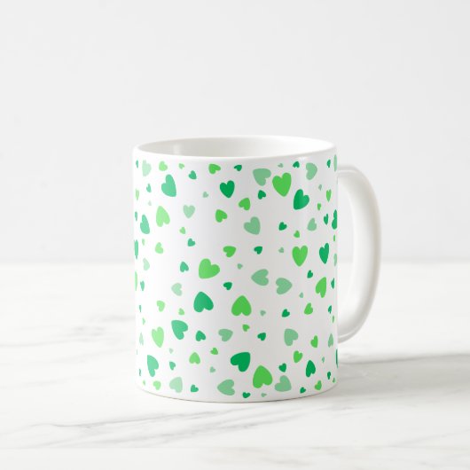 Green Hearts Koffiemok (Voorkant rechts)