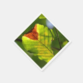 Green Herfst Leaf Servet (Hoek)