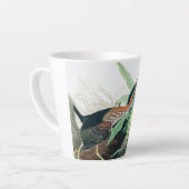 Green Heron door John James Audubon Latte Mok (Linkerhoek)