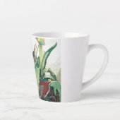 Green Heron door John James Audubon Latte Mok (Rechts)